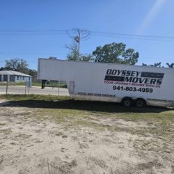 Trailer Enclosed Cargo Gooseneck 