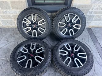 20’ Denali Yukon AT4 Tahoe Suburban Silverado Wheels Tires GM