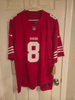 49ers-Red-XL Steve Young Stitched Jersey