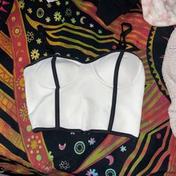 Cute Corset Crop Top