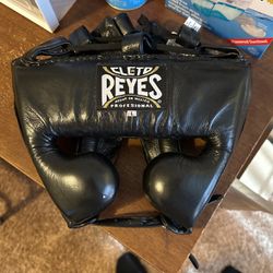 Cleto Reyes Black Boxing Sparring Headgear