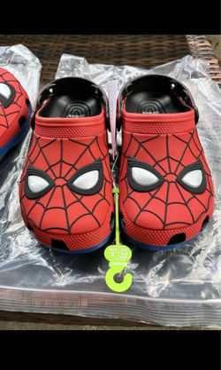 Crocs marvel spider man for movie 2026