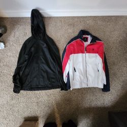 Men's Large U.S. Polo Windbreaker and Gerry Water Resistant Jacket