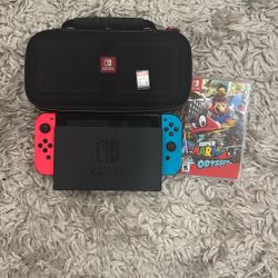 Nintendo Switch With Games And Accessories 