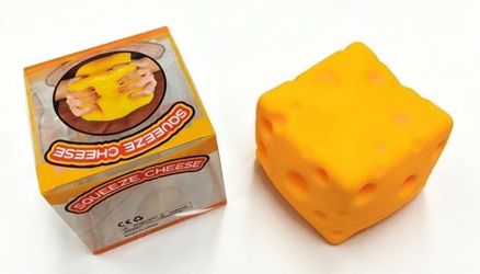 Squeeze Cheese Stress Relief Toy
