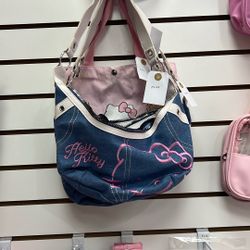 Denim Hk Shoulder Bag