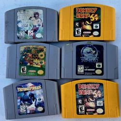 NINTENDO 64 GAMES LOT