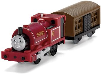 Thomas Friends Trackmaster Motorized Skarloey with Car