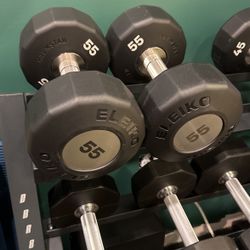 Eleiko Rotating Dumbbells 55lb (pair) 