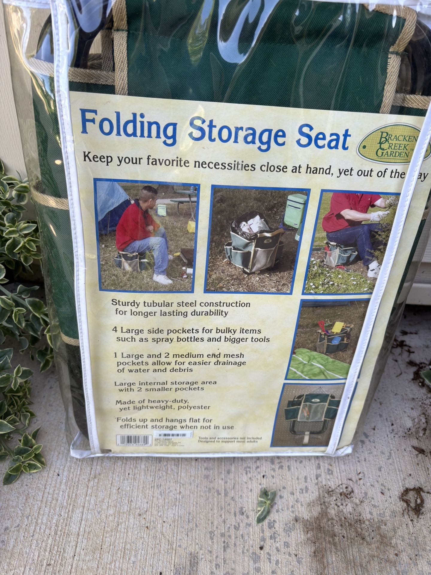 Folding Garden Seat