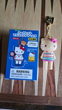 Hello Kitty 50th Anniversary Exhibition Secret Mascot Charm B Tennis Version