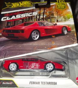 Hot Wheels Premium Mall thick car culture Ferrari Testarossa $15