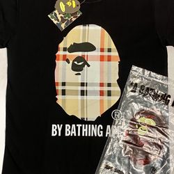 Bape X Burberry Tee