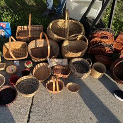 Different Sizes Of Baskets 