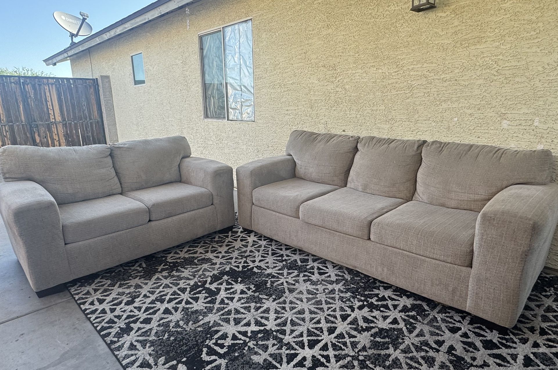 Beige Couches (DELIVERY AVAILABLE)