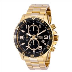 Invicta Specialty Men's Watch 48mm Golden And Black Dial Quartz 69816