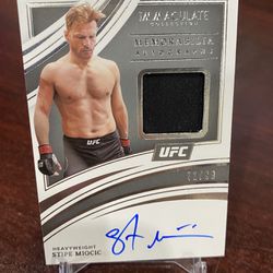 Stipe Miocic Immaculate Auto Patch /99