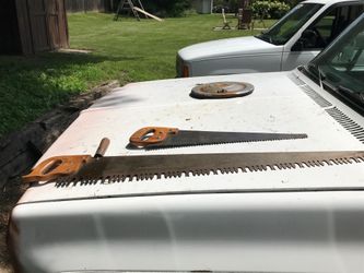 Lumberjack saws...