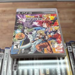Dragonball Z Battle Of Z PlayStation 3