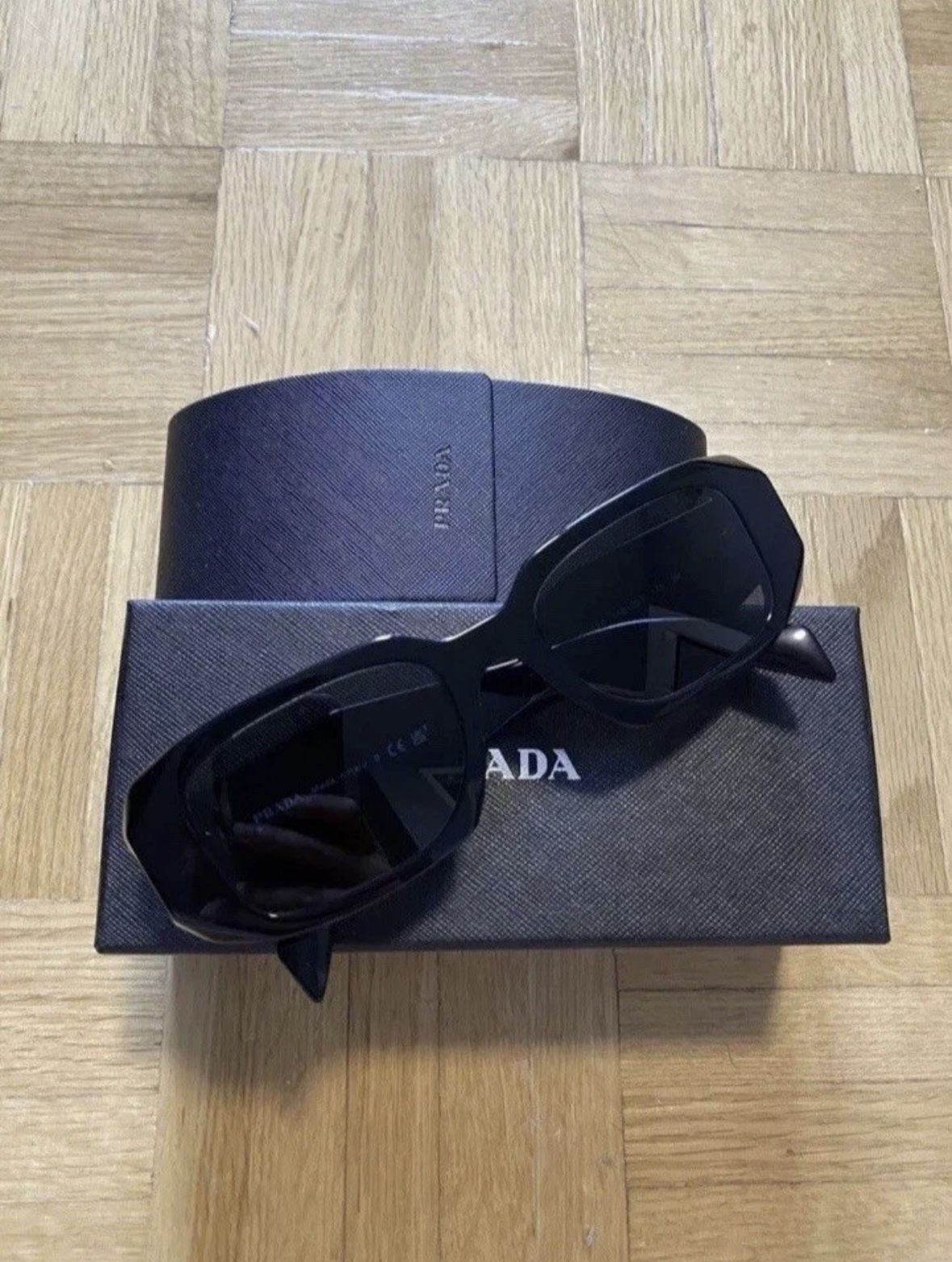 Black Prada Symbole Sunglasses