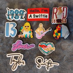 Taylor Swift Big Croc Jibbitz lot 