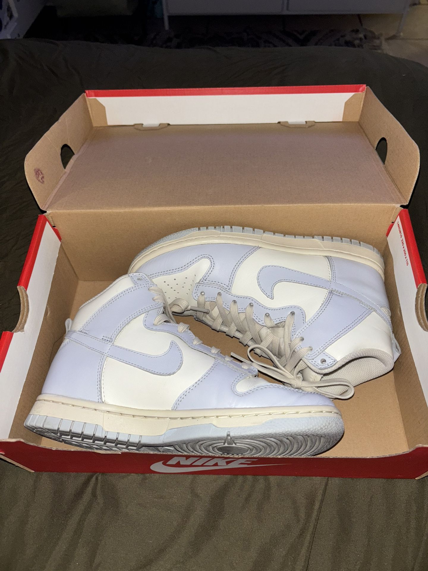 Nike Women's High Dunk Sail/Football Grey Pale Ivory