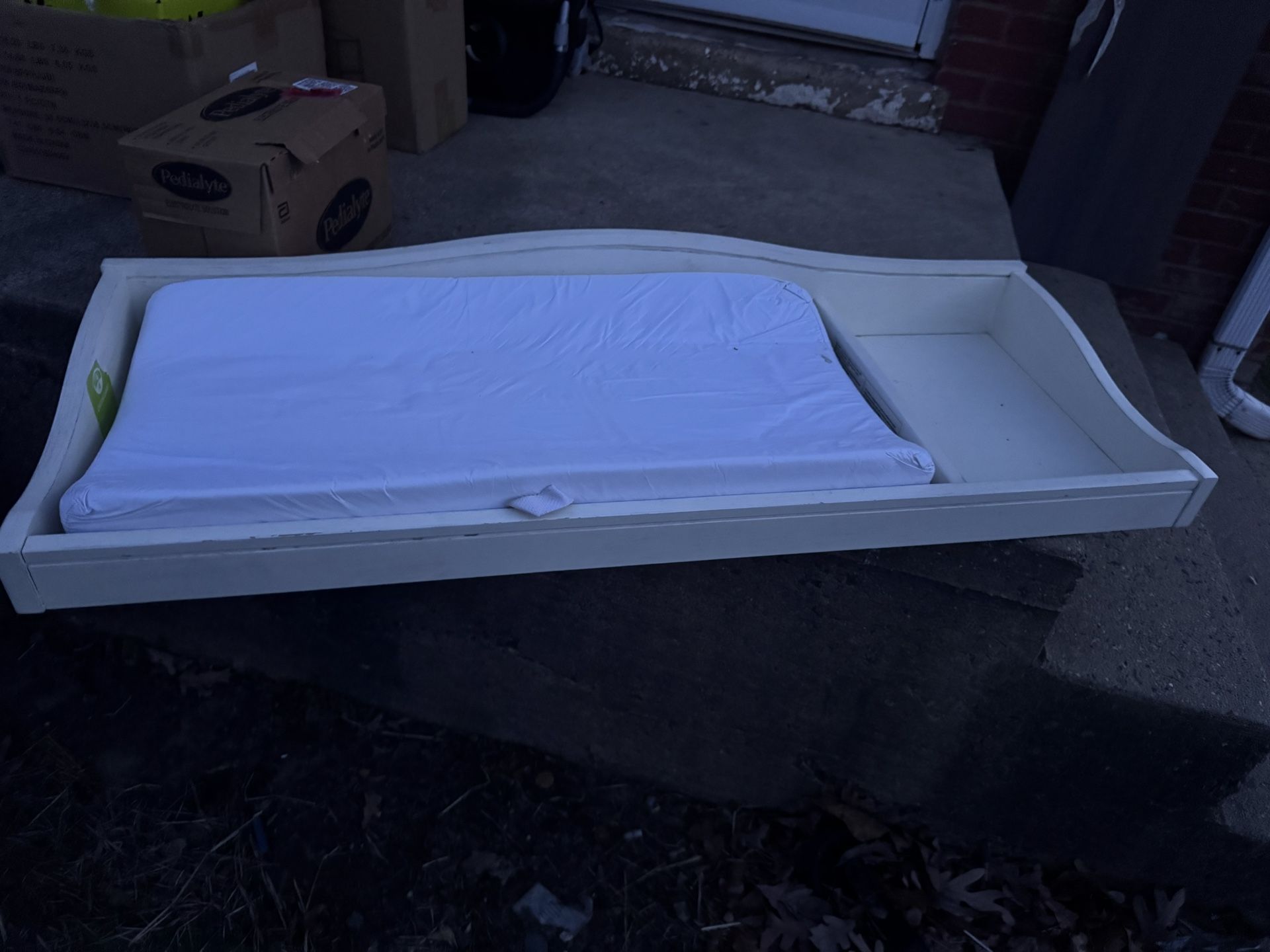 Changing Table Dresser Attachment