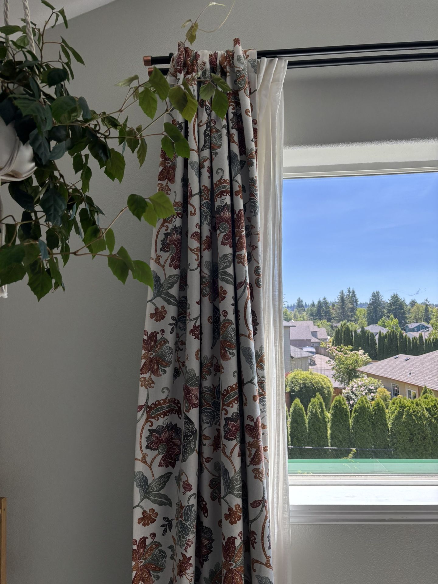 Room Darkening Curtains 95” X 52” 2 Panels