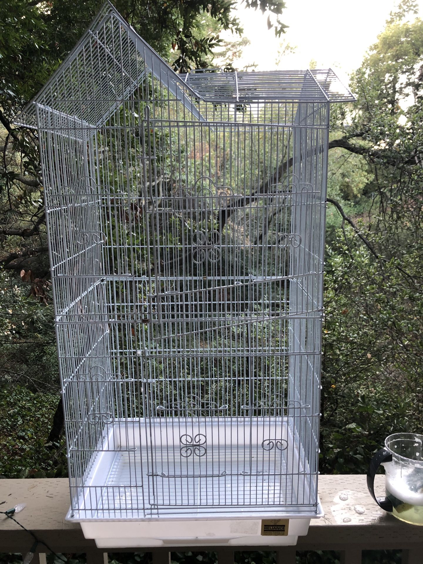 Flight Cage For Birds With Accessories
