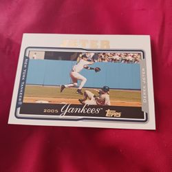 Derek Jeter Card 