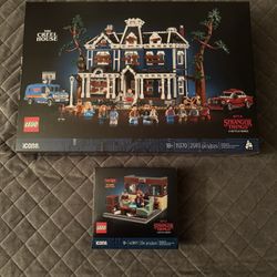 LEGO Stranger Things: 11370 The Creel House & 40891 WSQK Radio Station BNISB