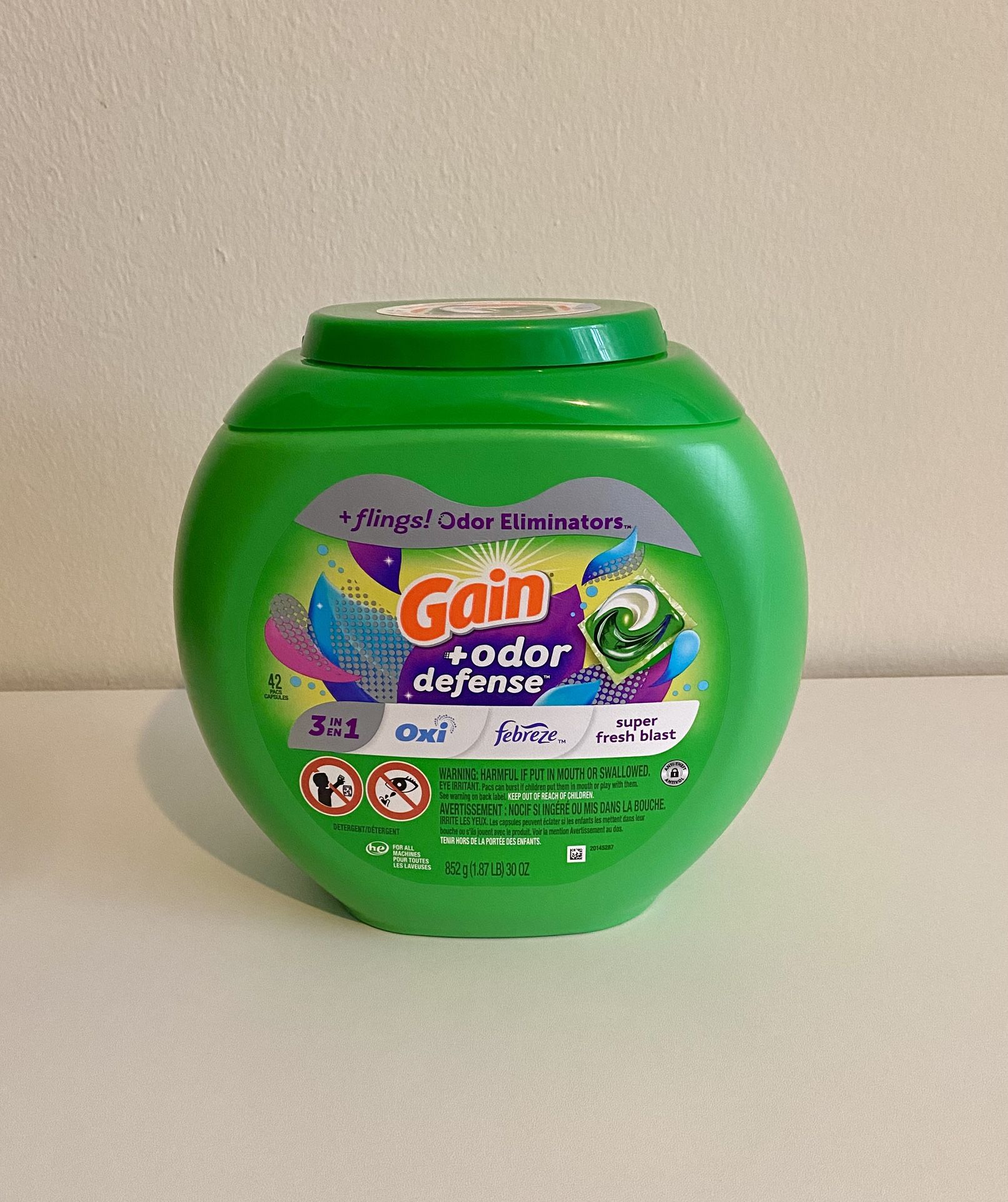 Gain Flings Laundry Detergent