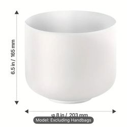 F Note Crystal Singing Bowl 