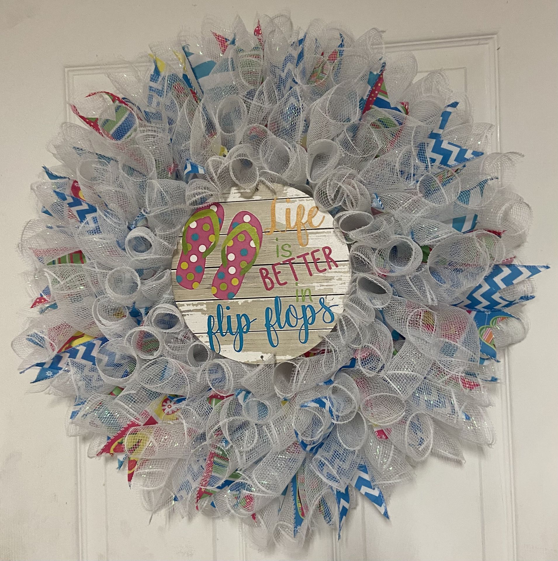 Deco Mesh Wreath