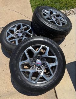 3 20” GMC Sierra OEM wheels 6Lug