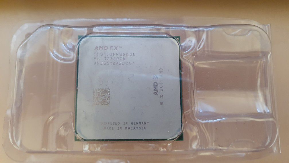 AMD FX-8150 Zambezi Black Edition AM3+ CPU Processor