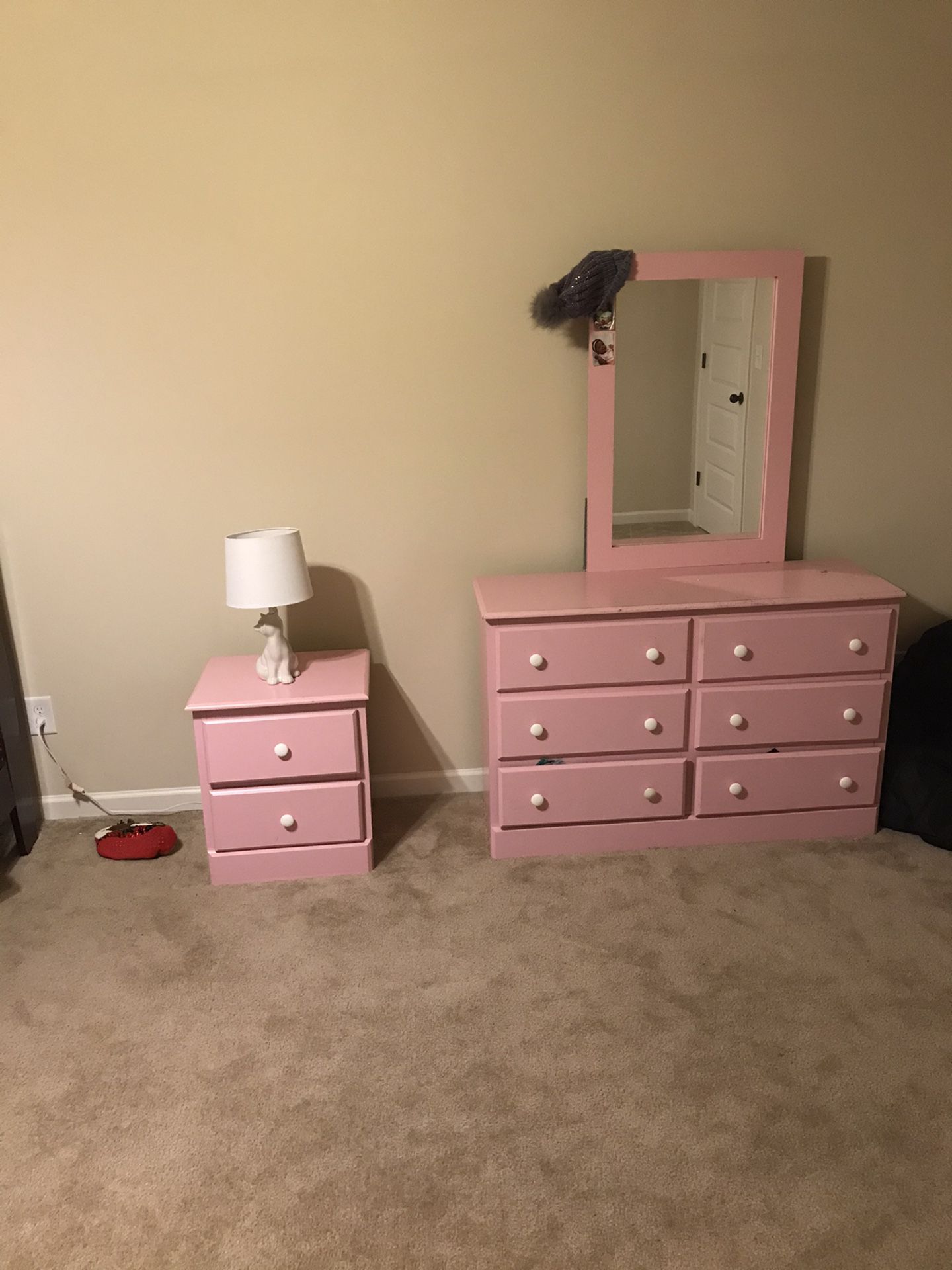 Nice Pink Dresser