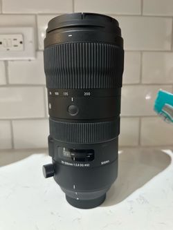 Nikon F-mount Sigma 70-200mm f/2.8 DG OS HSM Sports