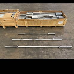 Olympic Barbells  Read Discription 