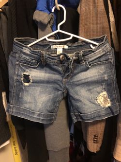 Zara Brother Brand stradivarius, Rock Shorts Jeans, Size 25-26