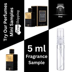 B.A.D Homme By Maison Alhambra Eau De Parfum Spray 5 ml Sample (Men)