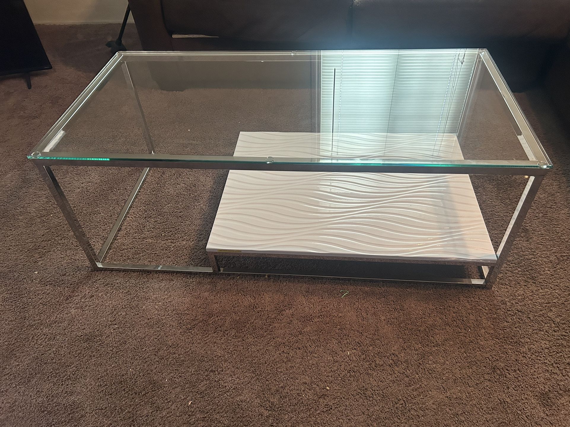 GLASS COFFEE TABLE