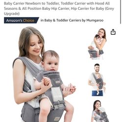 Grownsy Multifunction Baby Carrier 