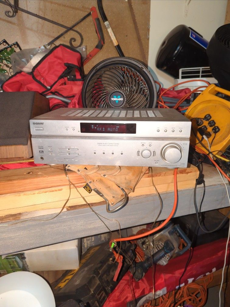 Sony Receiver Used Good Working Condition