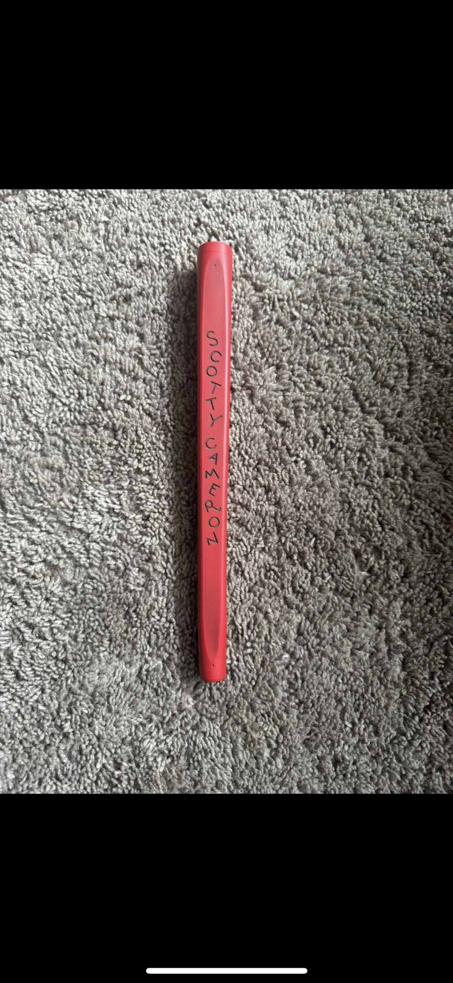 Red Scotty Cameron Golf Grip