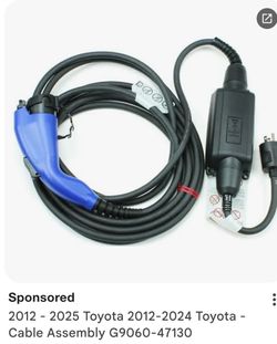 Toyota oem charge cable