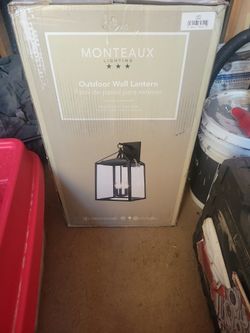 Large Exterior Lighting New In Box