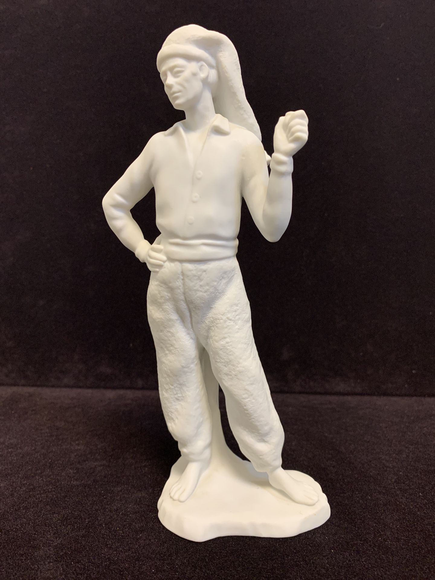 Vista Alegre White Biscuit Porcelain figurine