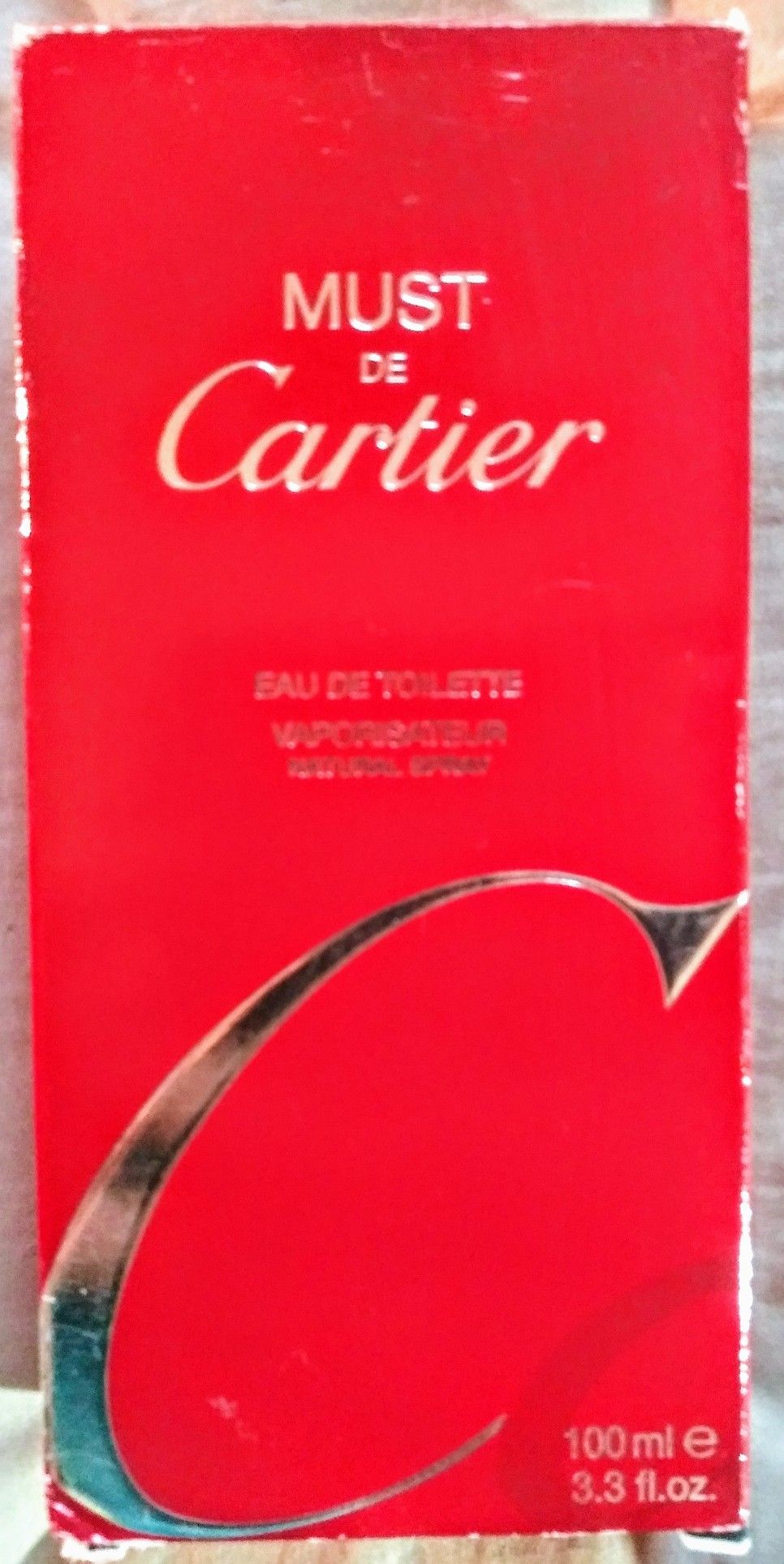 Must De Cartier Women's EDT Spray 3.4oz - NEW