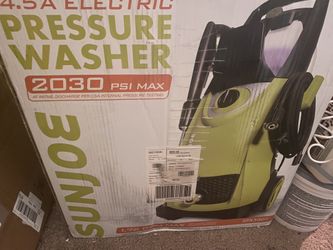PRESSURE WASHER NEW SUNJOE